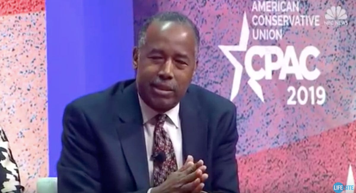 Ben Carson on abortion