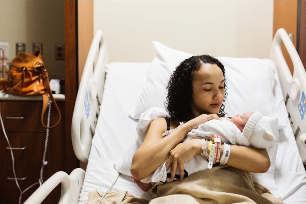 POWERFUL PHOTOS: Young Mom Who Chose Life Gives Newborn to Adopting Family