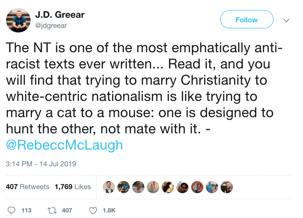 SBC President Greear Promotes/Retweets Political Views of Liberal Lesbian