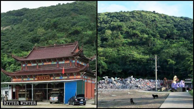 Zhejiang Authorities Demolish Temples as “Illegal Buildings” 