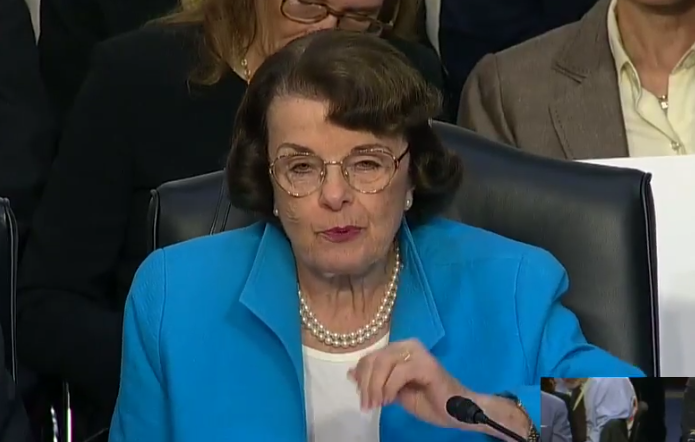 Diane Feinstein: Not Hypocritical to Save People From Coronavirus and Kill Babies in Abortions